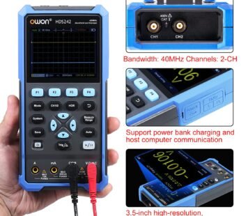 Owon: HDS242 40Mhz Handheld Digital Oscilloscope