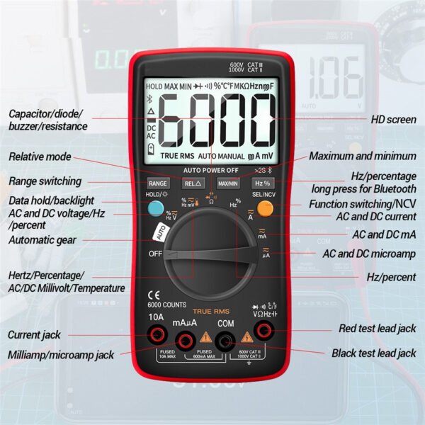 Hoki: M9 Bluetooth Multimeter - Image 4