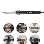 Hoki: 909 80W Digital Adjustable Temperature Soldering Iron with LCD Display - Image 7