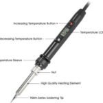 Hoki: 909 80W Digital Adjustable Temperature Soldering Iron with LCD Display - Image 6