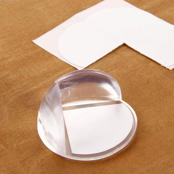 Transparent Round Corner Guards - Pack of 4 - Image 3