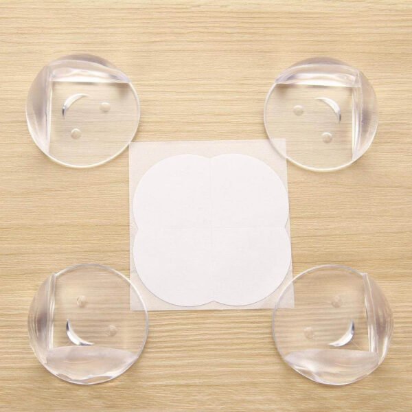 Transparent Round Corner Guards - Pack of 4 - Image 4