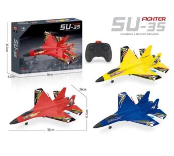 SU-35 2.4GHZ RC Air Plane Glider Remote Control EPP Fixed Wing Aircraft With Luminous Strip